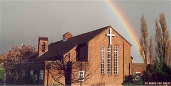 St James rainbow