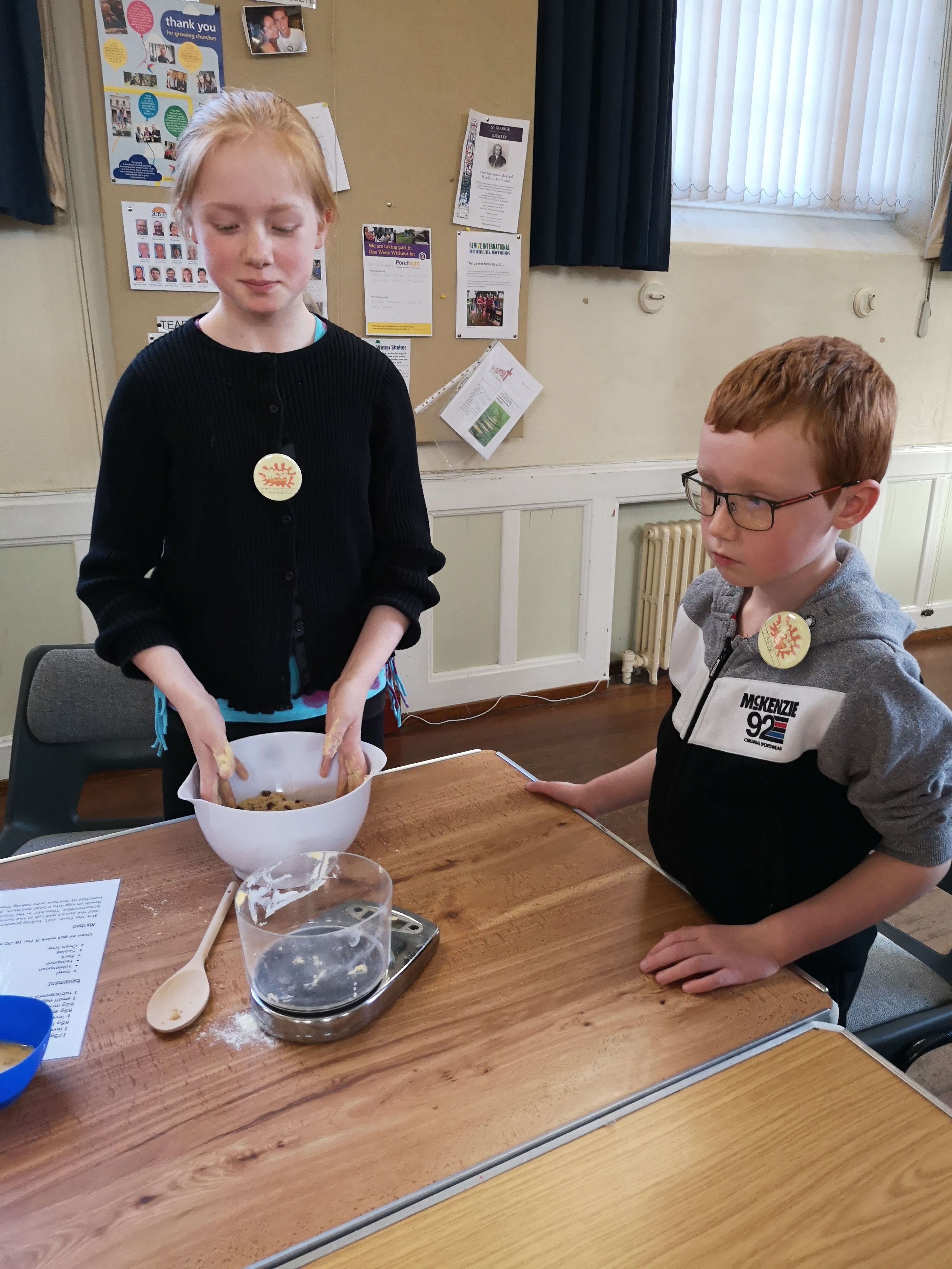 Making rock cakes